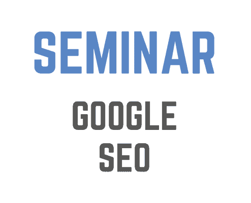 Google SEO Seminar mit Heinz Duschanek