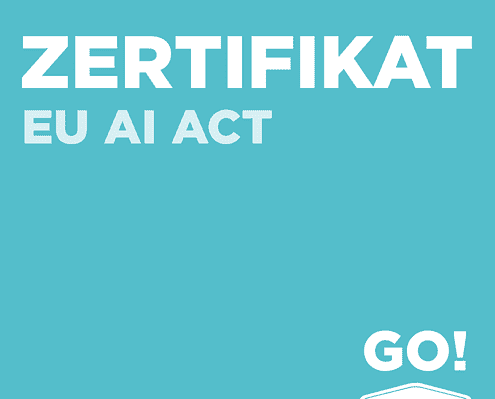 Das Zertifikat zum AI Act der EU